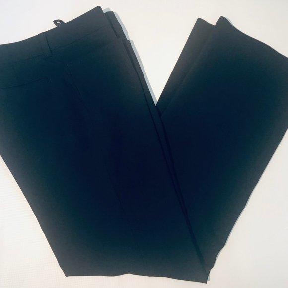 GAP career black stretch straight leg  pants 1R - Picture 1 of 6